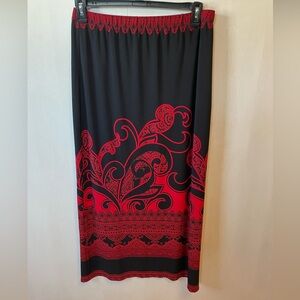 Susan Graver Liquid Knit Maxi Skirt